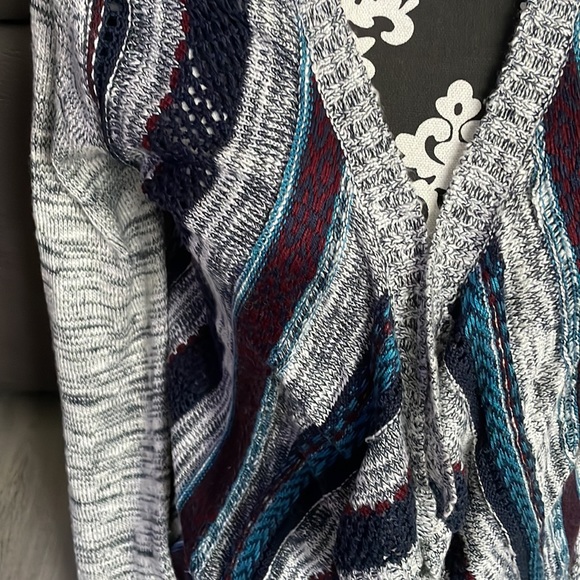 CHARLOTTE RUSSE Multicoloured Cardigan Size Medium - Picture 3 of 7